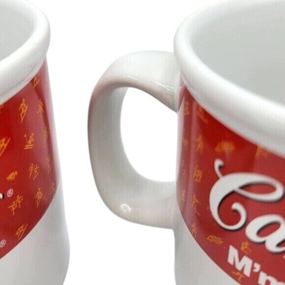 Campbell's US Olympic 2 Mugs Limited Edition Salt Lake City Skater Soup 2002 - Picture 9 of 12